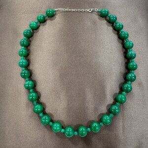 Effy Jade Bead Necklace 14K Yellow Gold 18-20" Adjustable